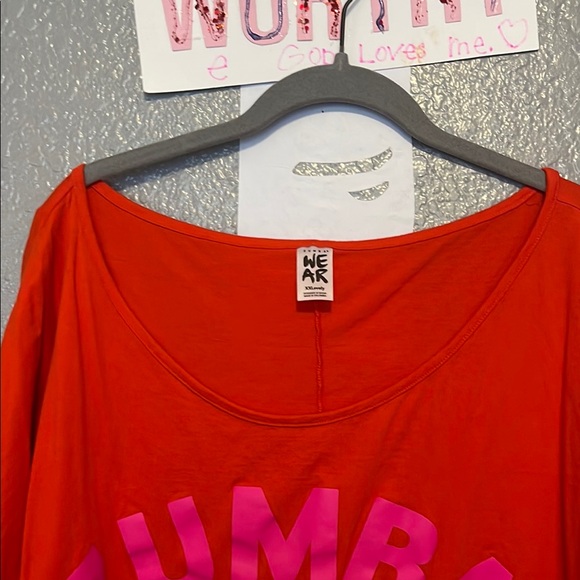 Zumba Fitness Red Women's Top - Picture 3 of 3